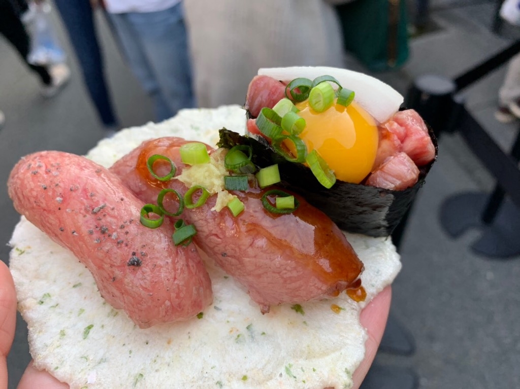 飛騨牛にぎり